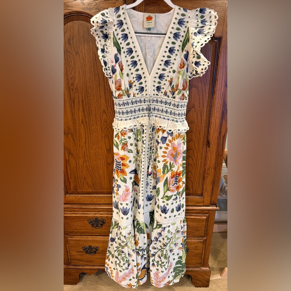 🌺 Farm Rio garden maxi, size M 🌼